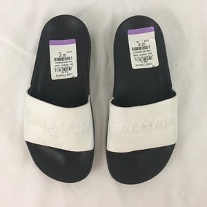 Balmain Paris Black Slides From Nordstrom NWT